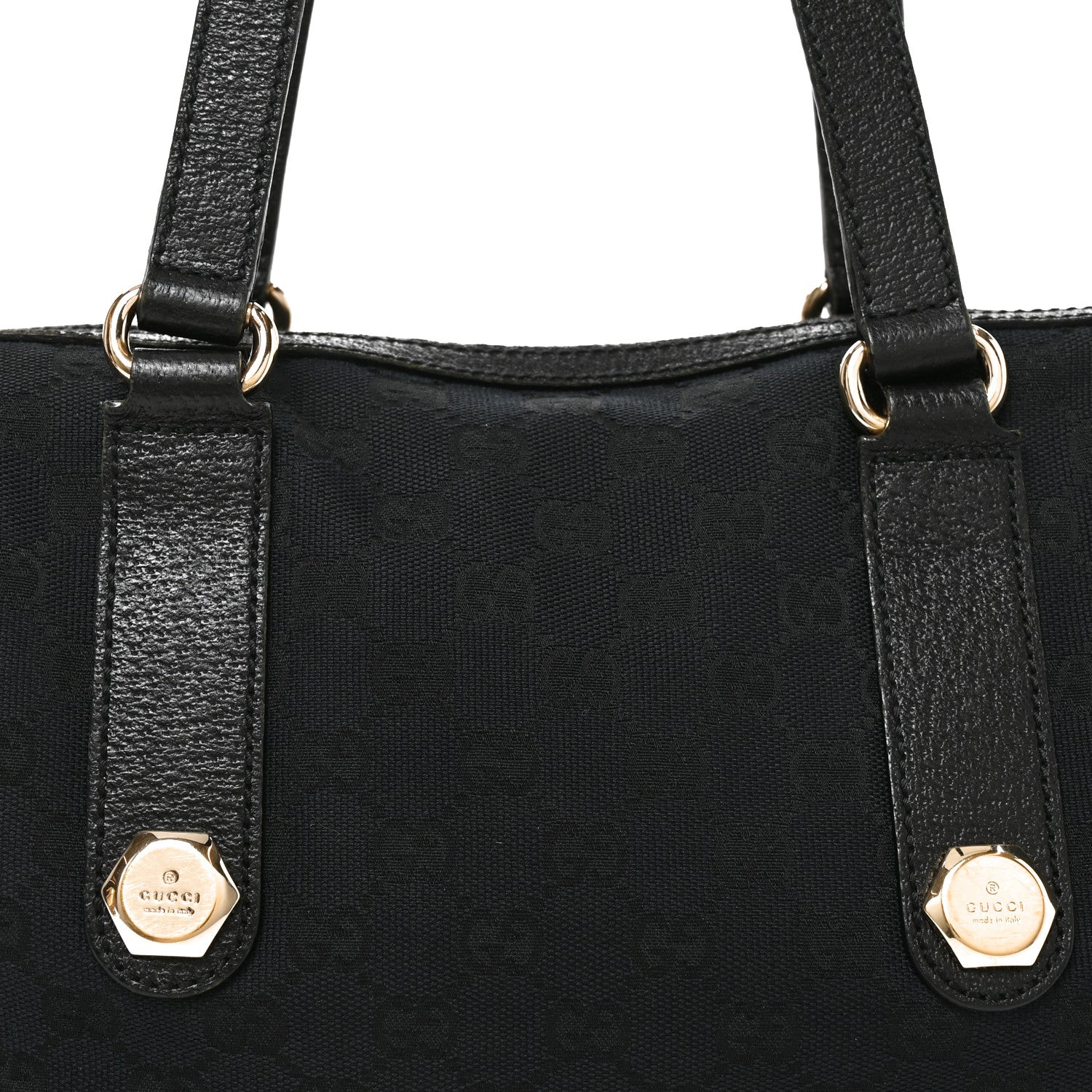 Gucci Monogram Small Charmy Boston Black 7 of 10