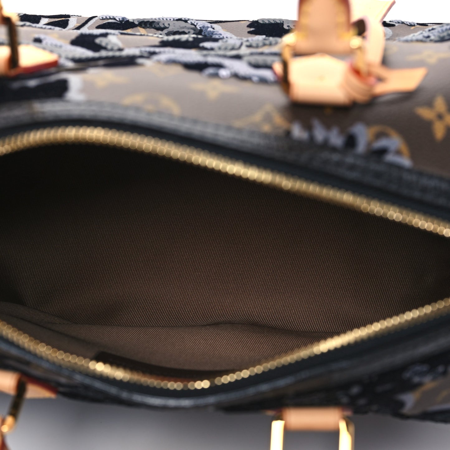 Monogram Fleur De Jais Sequins Speedy 30