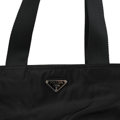 Prada Tessuto Nylon Shopping Tote Black 7 of 9