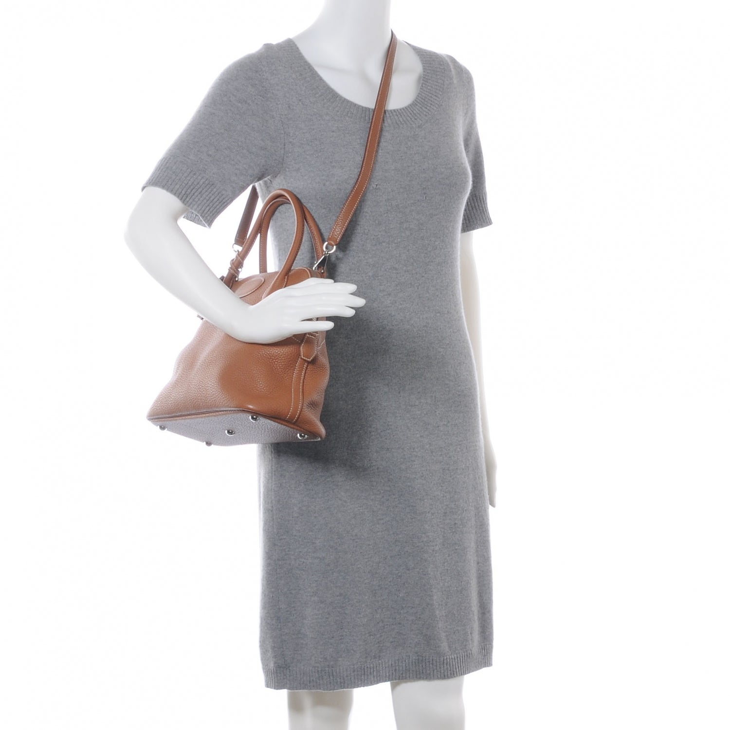 Hermes Taurillon Clemence Bolide 31 Gold 2 of 8