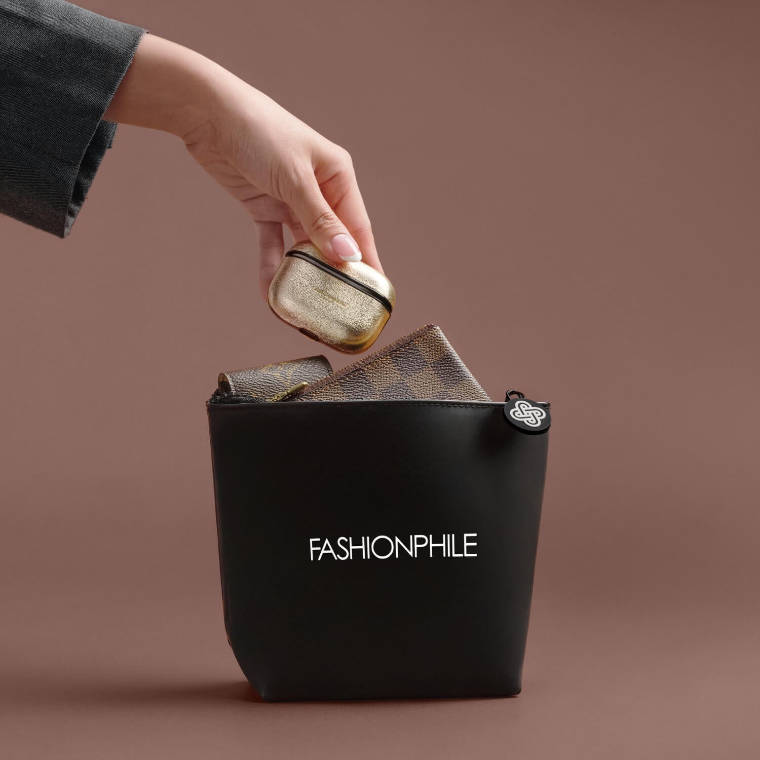 FASHIONPHILE Handbag Protector Pouch Set of 3 11 of 16