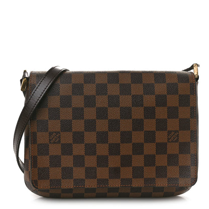 Louis Vuitton Damier Ebene Musette Tango Long Strap 1 of 11