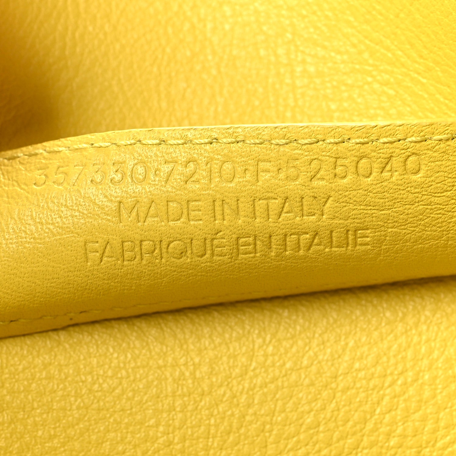 Balenciaga Supple Calfskin Papier A5 Zip Around Tote Jaune Soleil 8 of 12