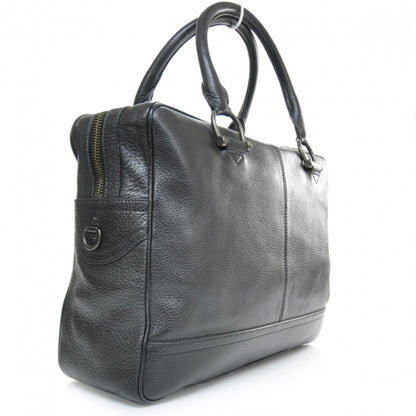 Burberry Pebbled Leather Tote Black 3 of 12