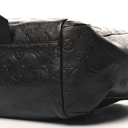 Louis Vuitton Calfskin Monogram Shadow Discovery Backpack Black 9 of 9