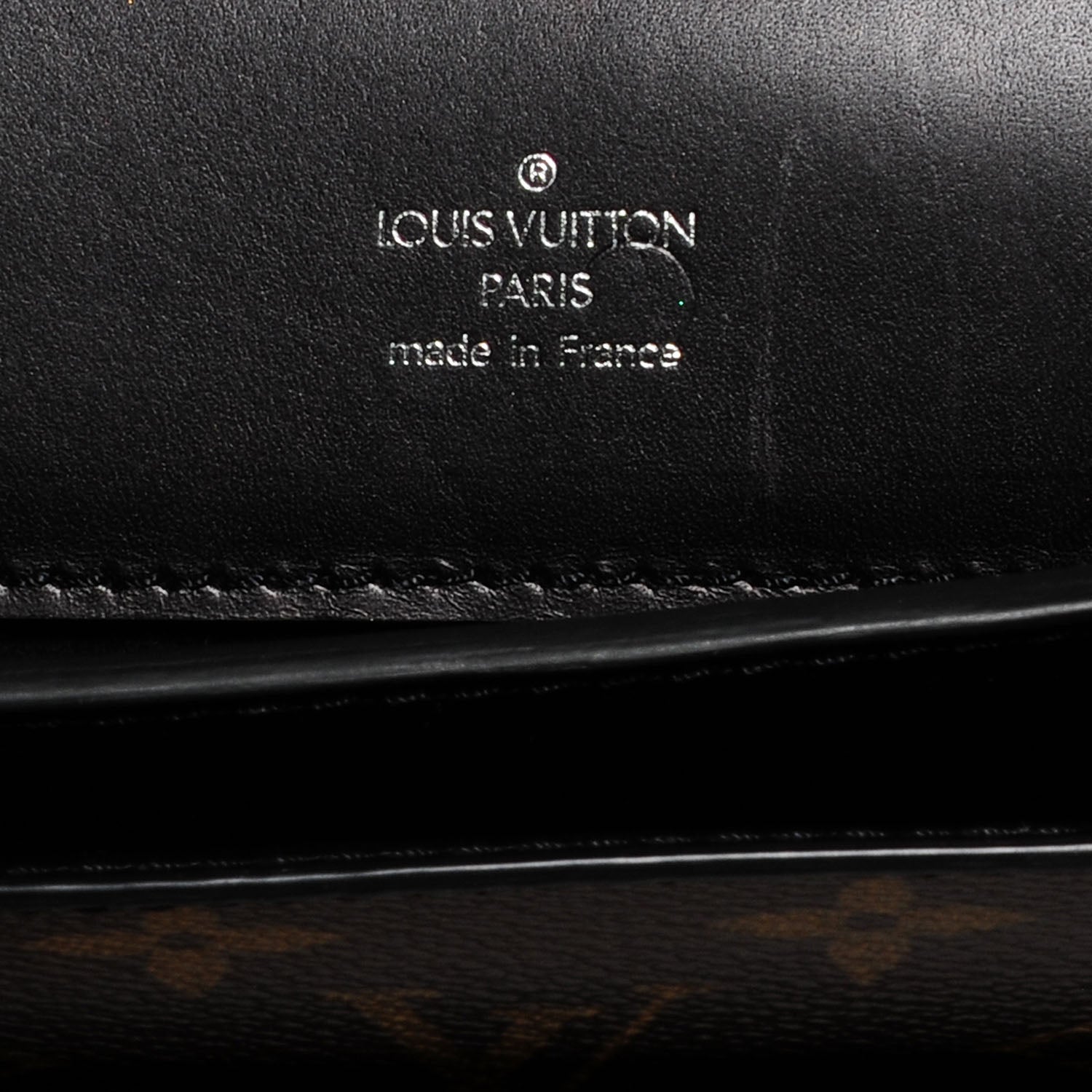 Louis Vuitton Monogram Macassar Larry Briefcase 5 of 7