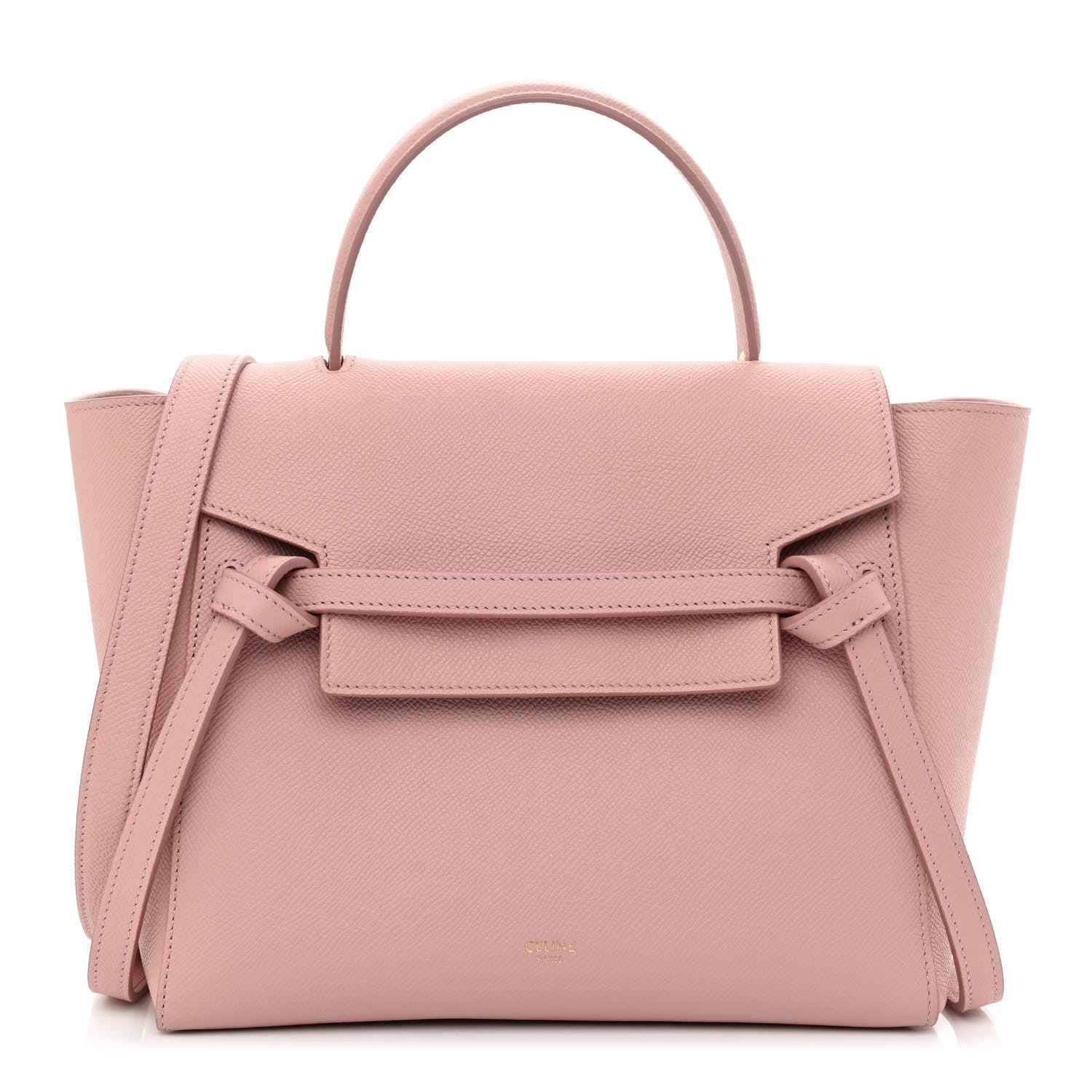 Celine Grained Calfskin Micro Belt Bag Vintage Pink 1 of 11