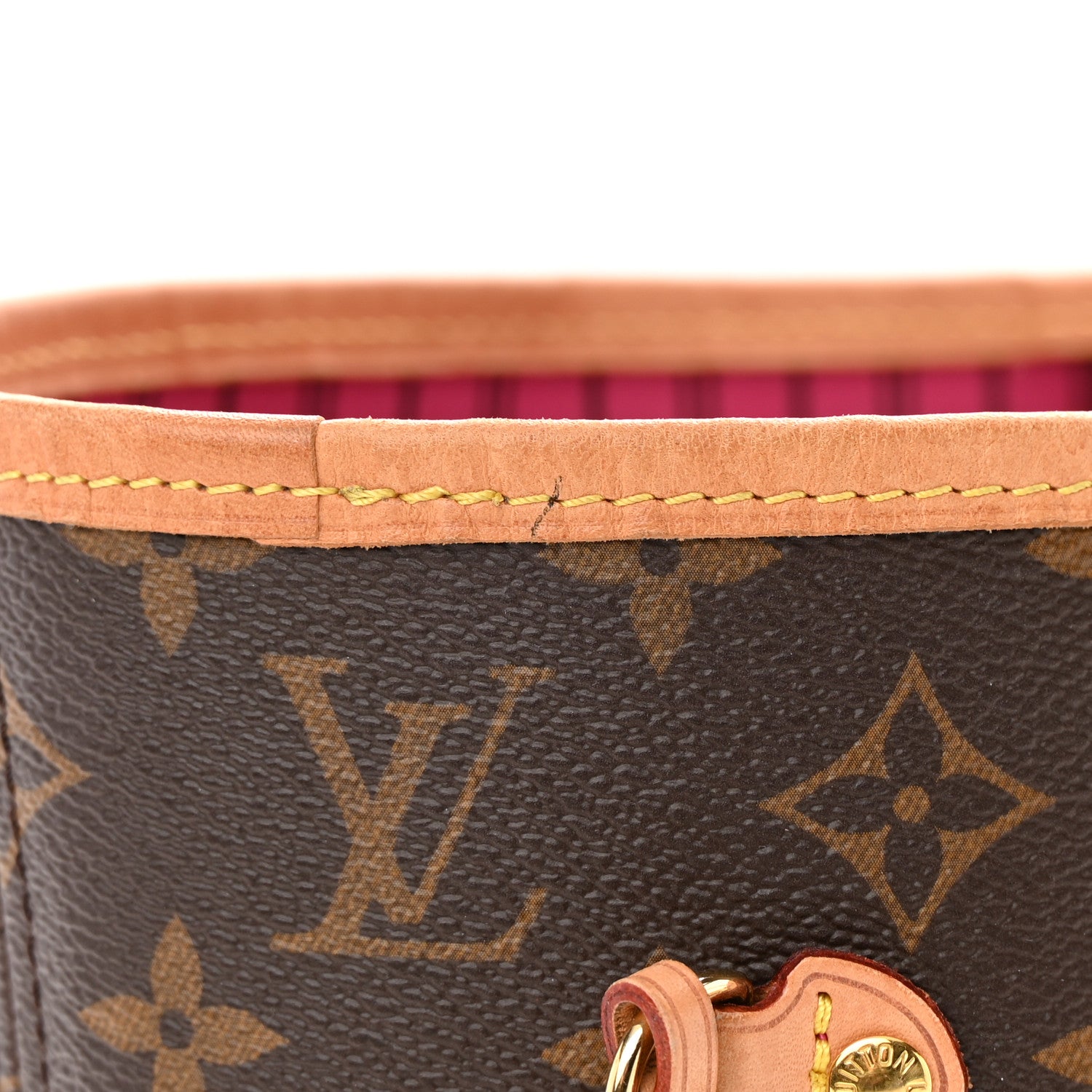 Louis Vuitton Monogram Neo Neverfull MM Fuchsia 13 of 15
