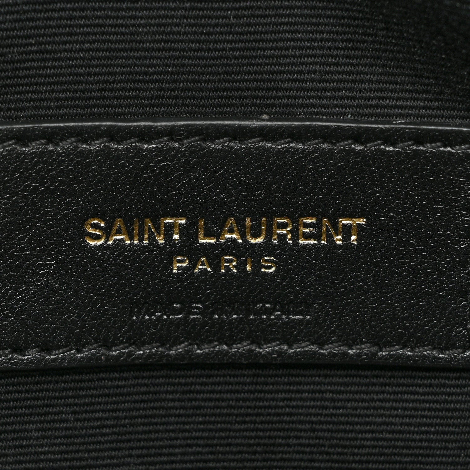 Saint Laurent Grain De Poudre Uptown Pouch Pebble 6 of 9