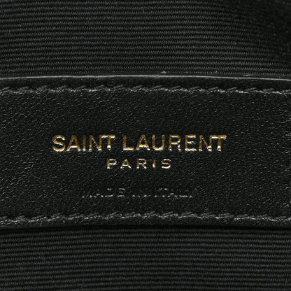 Saint Laurent Grain De Poudre Uptown Pouch Pebble 6 of 9