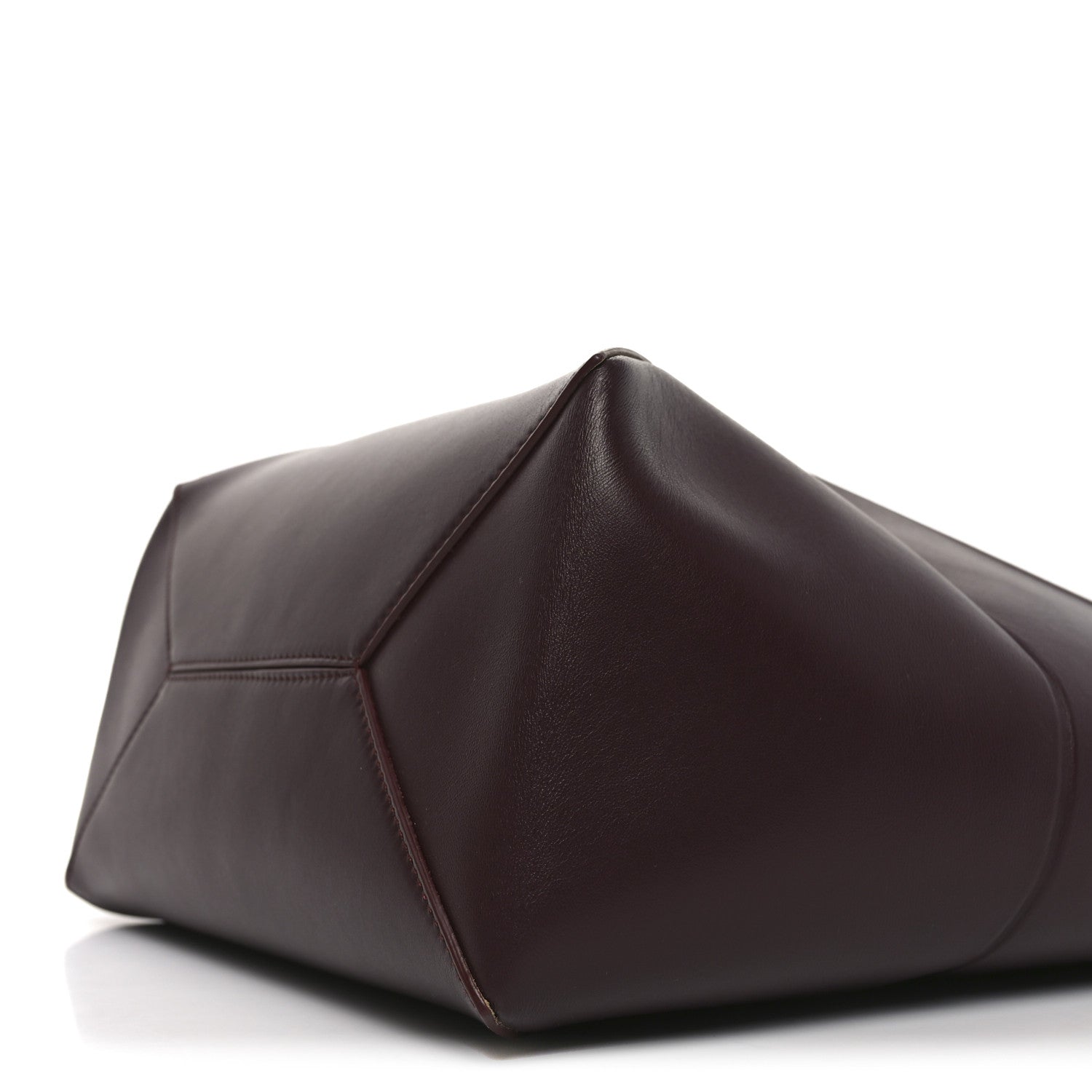 Loewe Shiny Calfskin Medium Puzzle Fold Tote Dark Burgundy 9 of 9