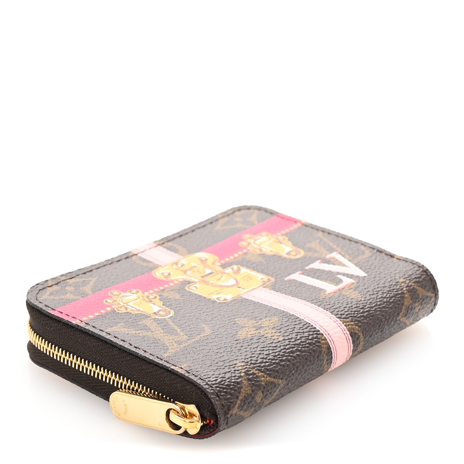 Louis Vuitton Monogram Summer Trunks Zippy Coin Purse 8 of 14