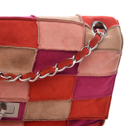 Chanel Suede Patchwork Medium Mademoiselle Flap Multicolor 10 of 11