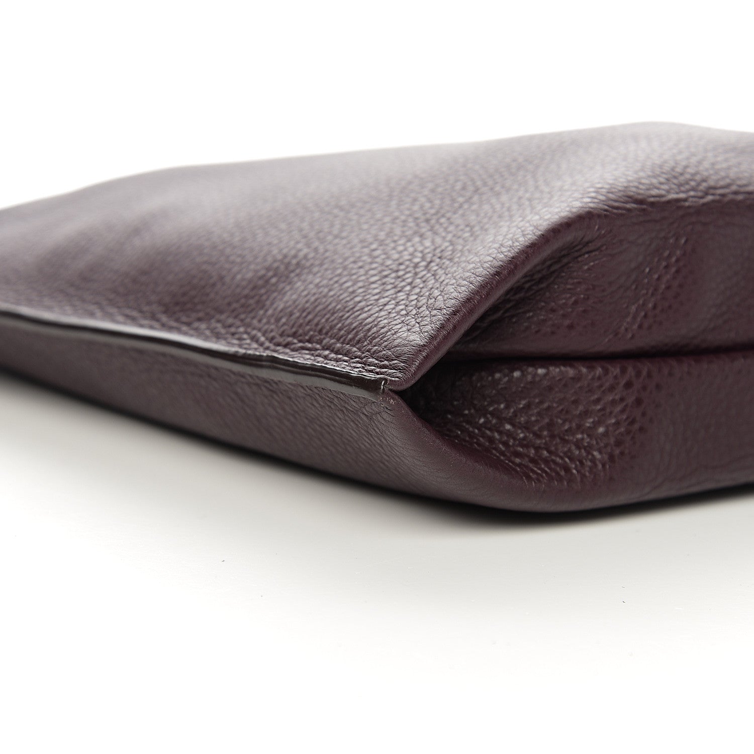 Tom Ford Ramskin Large Alix Padlock Zip Shoulder Bag Wine 8 of 10