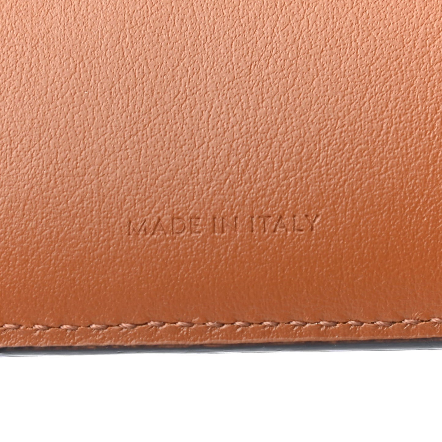 Canvas Triomphe Medium Strap Wallet Tan
