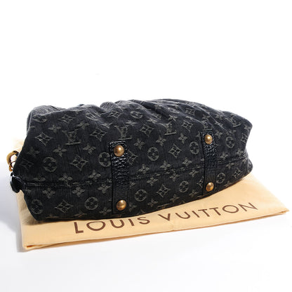 Louis Vuitton Denim Neo Cabby MM Black 4 of 7