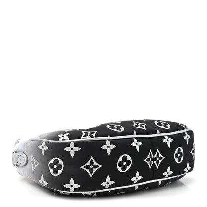Louis Vuitton Nylon Monogram Gradient LV Snow Speedy Bandouliere 25 Frost 4 of 9