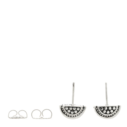 John Hardy Sterling Silver 18K Yellow Gold Dot Stud Earrings 3 of 4