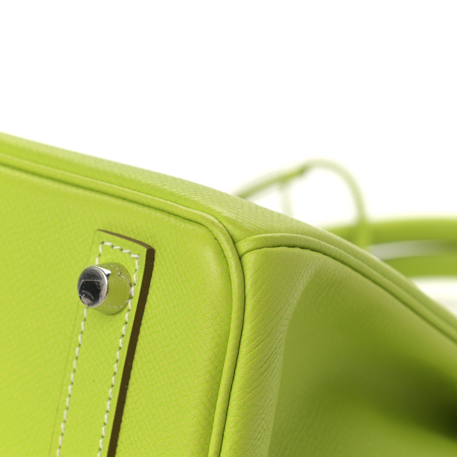 Hermes Epsom Candy Birkin 30 Kiwi Lichen 10 of 15