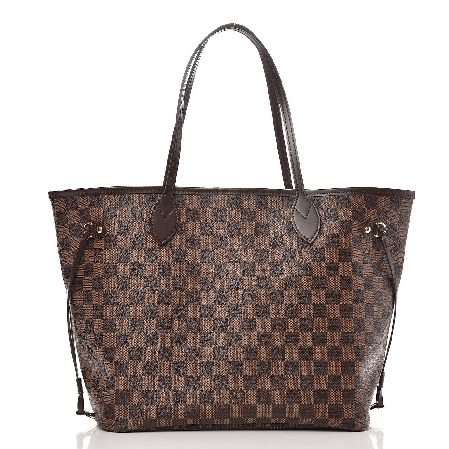Damier Ebene Neo Neverfull MM Rose Ballerine
