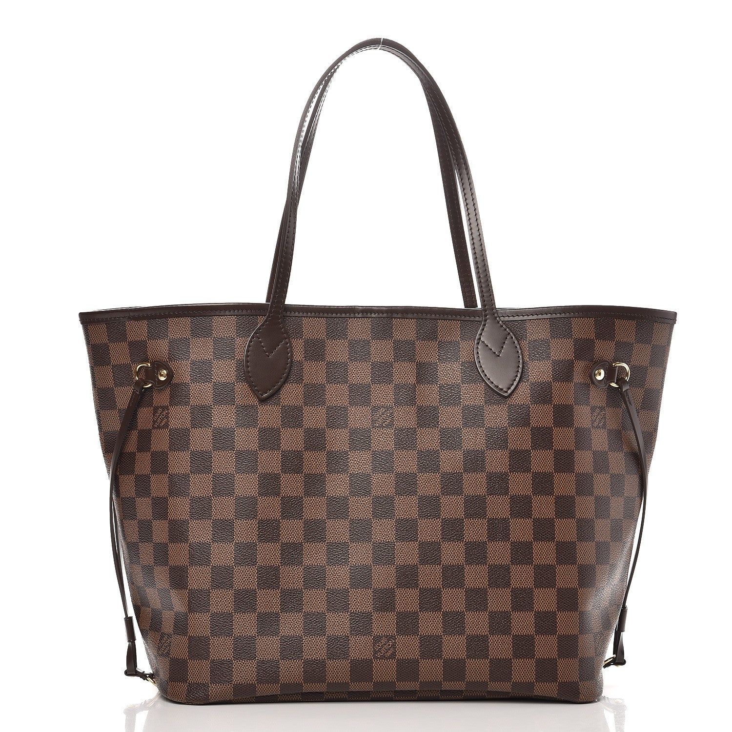 Louis Vuitton Damier Ebene Neo Neverfull MM Rose Ballerine 3 of 11