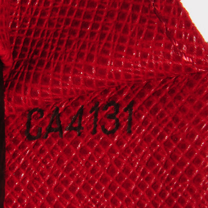 Louis Vuitton Monogram Emilie Wallet Red 6 of 7