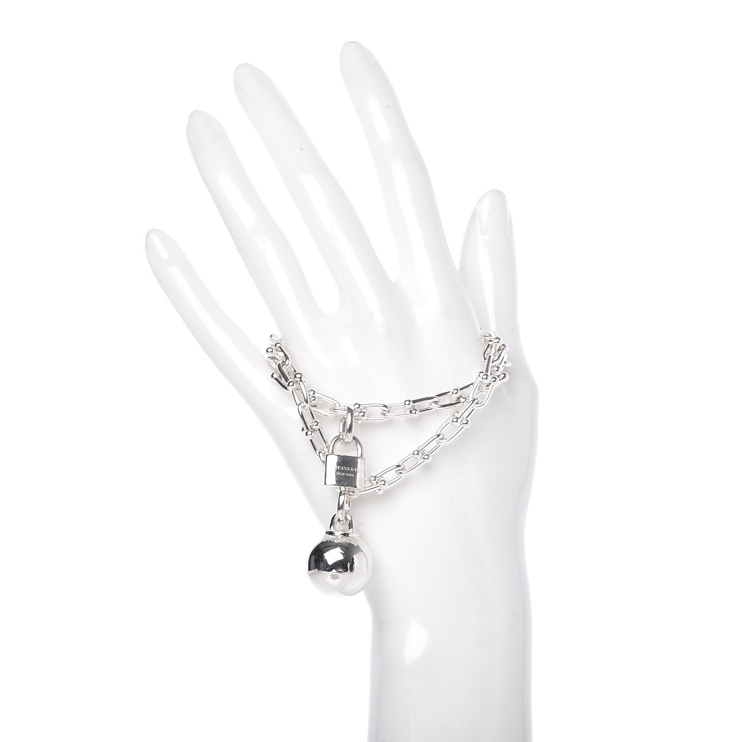 Tiffany Sterling Silver HardWear Wrap Bracelet 2 of 5