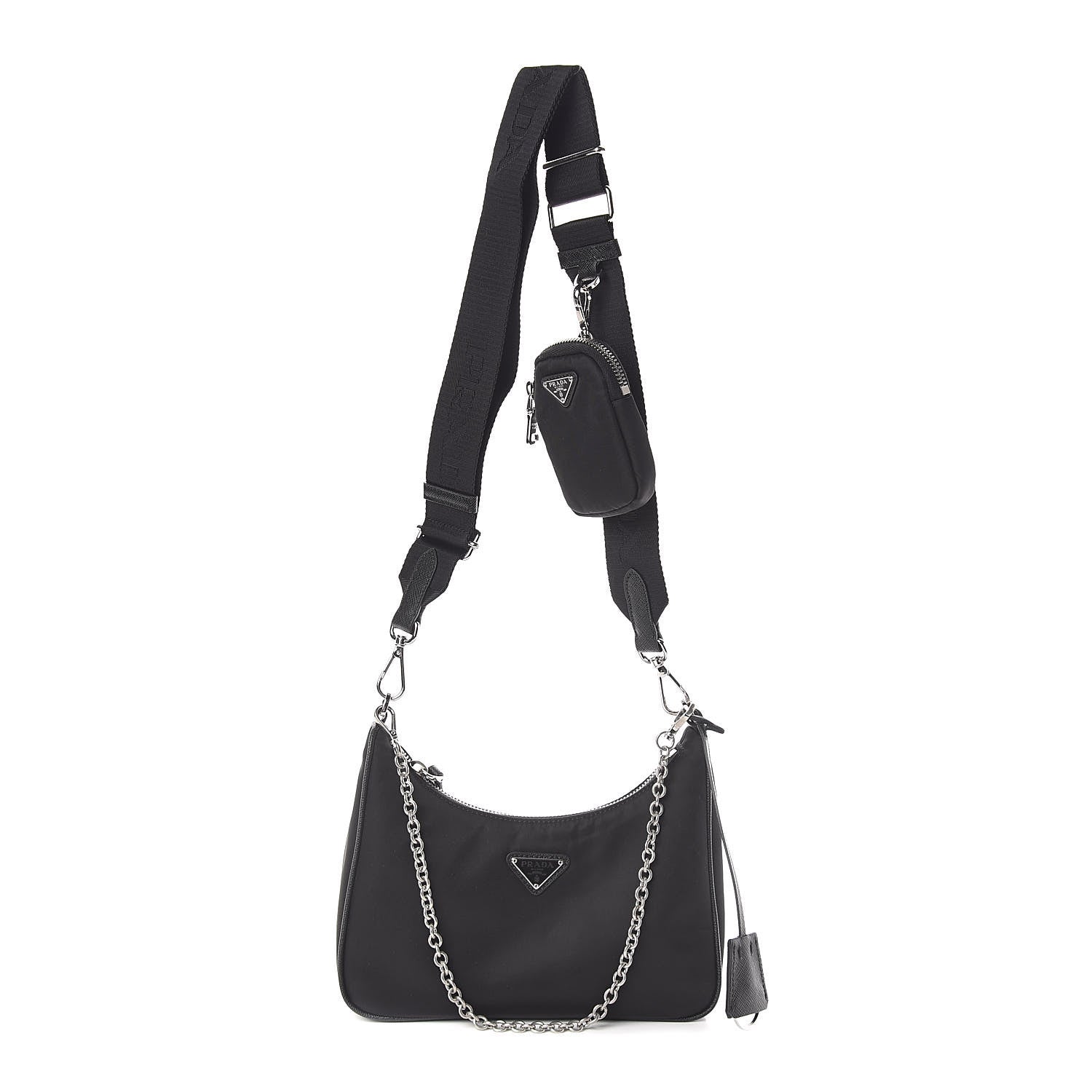 Prada Nylon Re-Edition 2005 Shoulder Bag Black 1 of 9