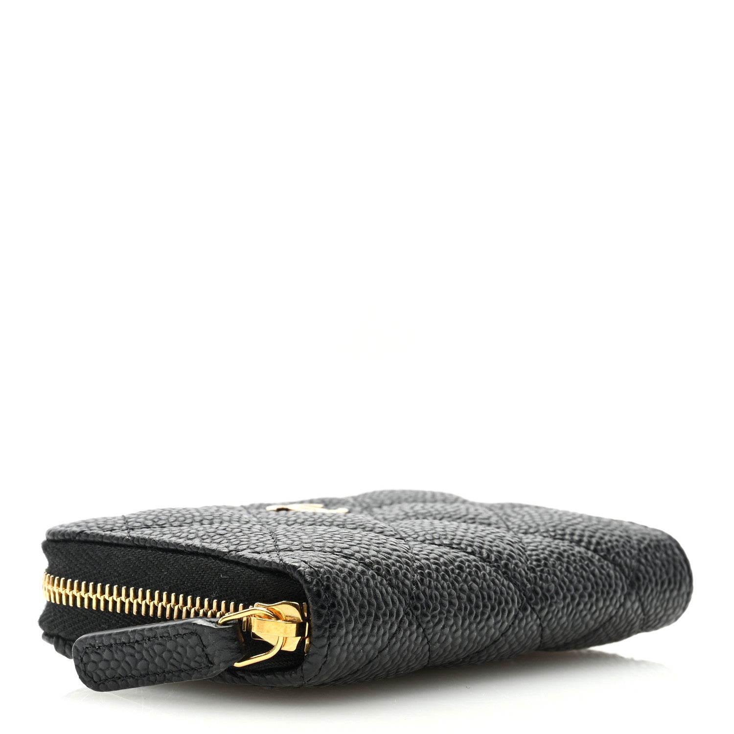 Chanel Caviar Quilted Classic Zipped Coin Purse Black 4 of 7