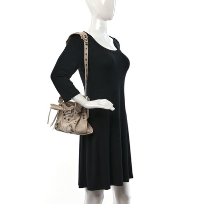 Balenciaga Agneau Arena Neo Cagole Handbag XS Sand Beige 2 of 9
