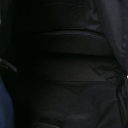 Saint Laurent Canvas City Backpack Navy 5 of 9