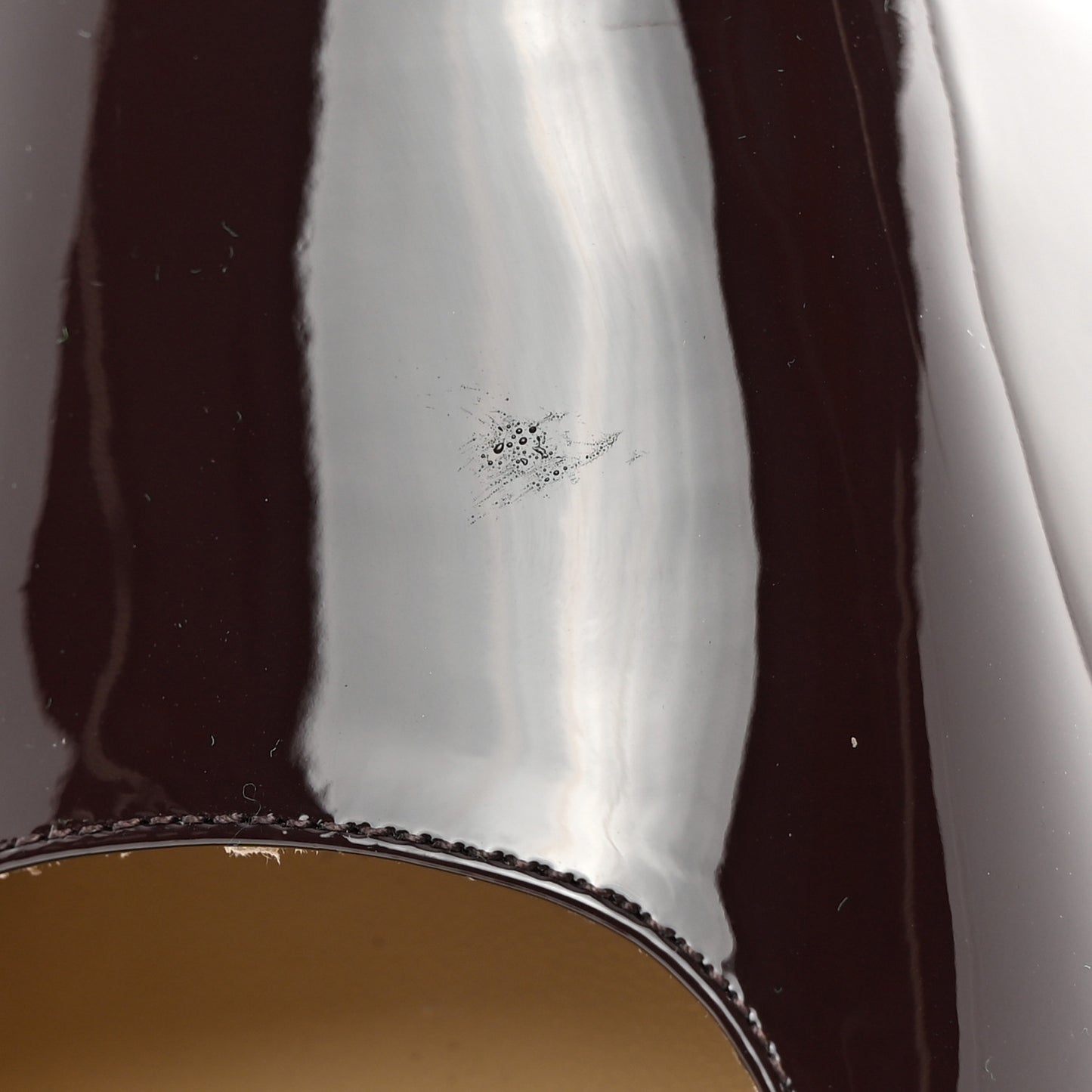 Supergloss Patent Tower 40/140mm Platform Pumps 37.5 Fondant
