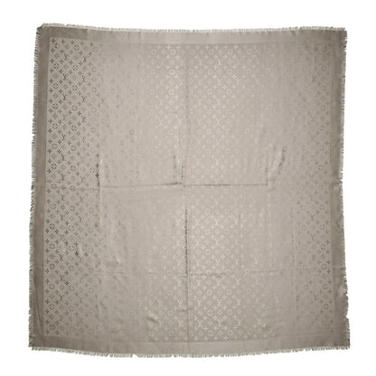 Louis Vuitton Silk Wool Monogram Shawl Verone 1 of 5