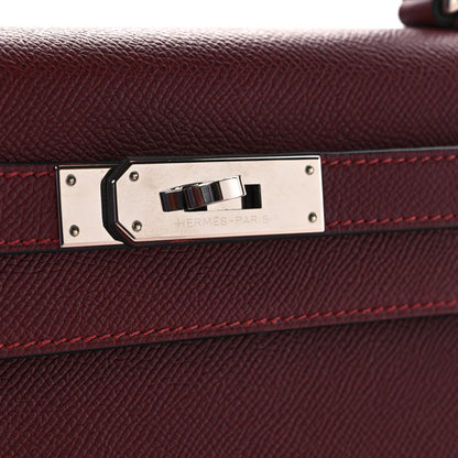 Hermes Epsom Kelly Sellier 28 Rouge H 9 of 10