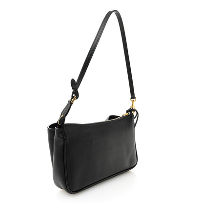 Balenciaga Natural Smooth Calfskin Rodeo Sling Pochette Black 3 of 10