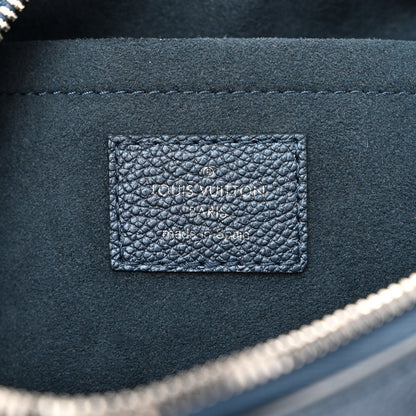 Louis Vuitton Metallic Empreinte Monogram Giant Speedy Bandouliere 20 Navy Nacre 6 of 9