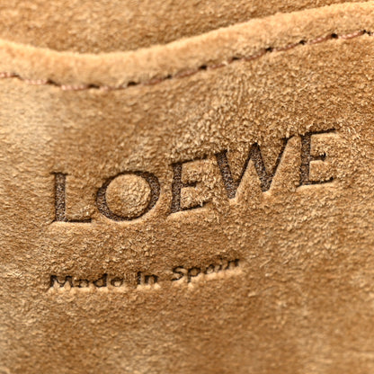 Loewe Calfskin Jacquard Mini Gate Dual Bag Peach Bloom 6 of 12