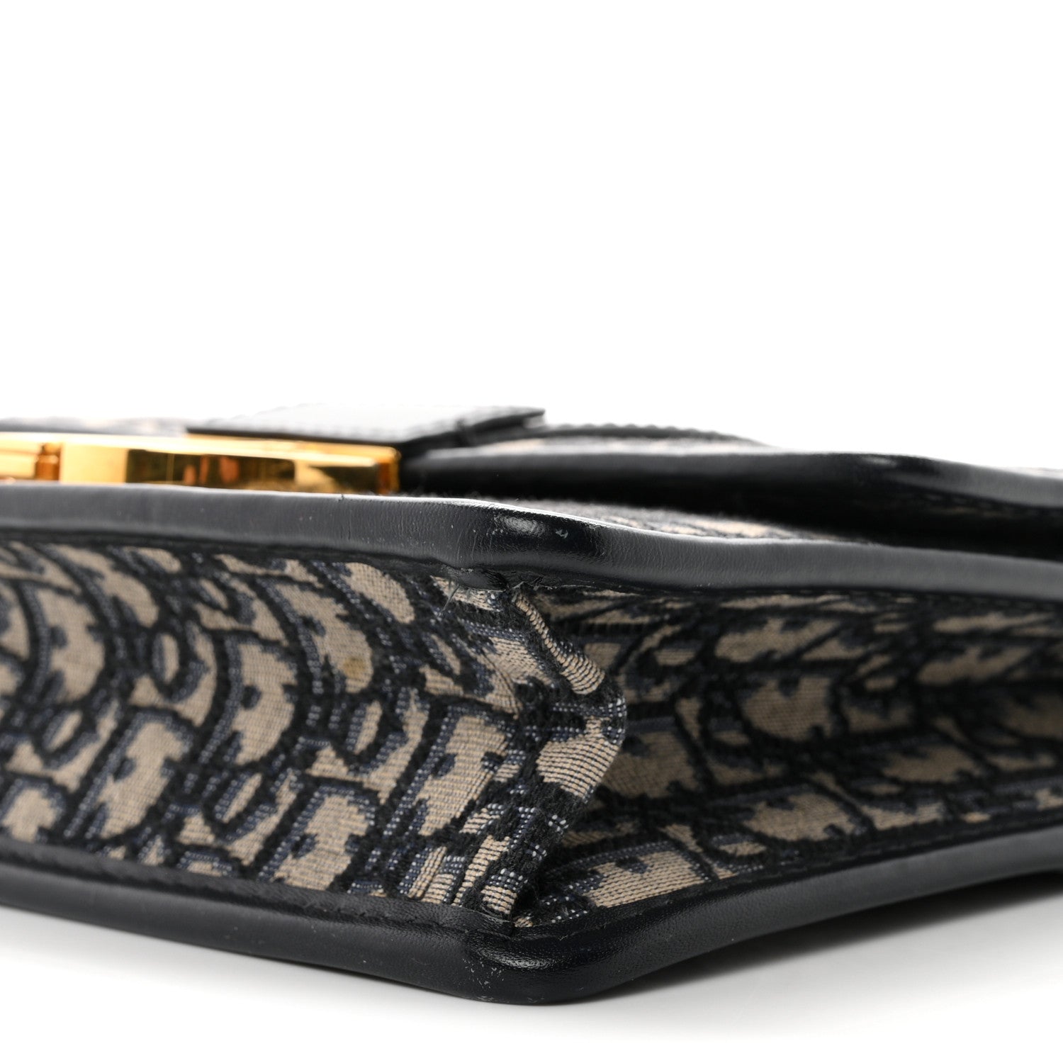 Christian Dior Oblique 30 Montaigne Flap Bag Blue 10 of 10