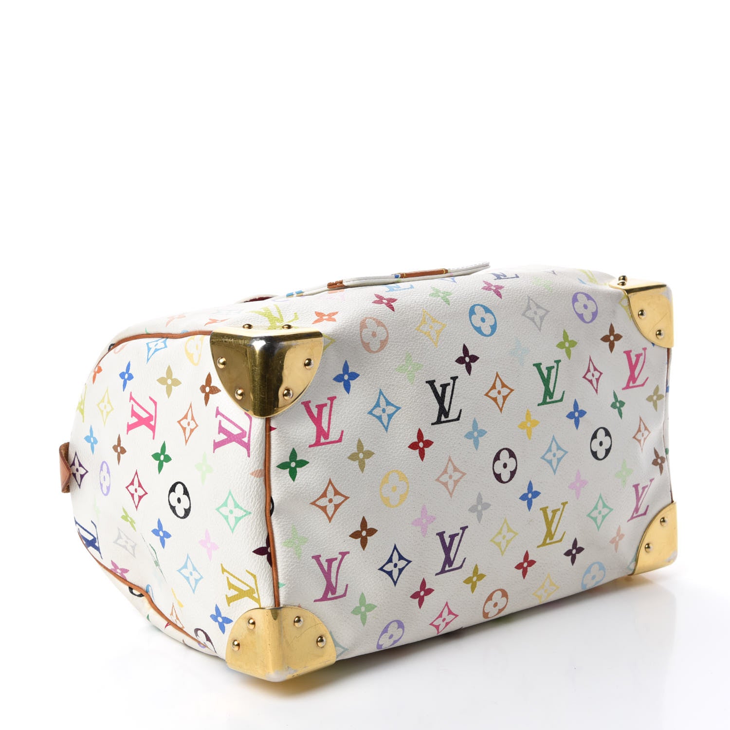 Louis Vuitton Monogram Multicolor Speedy 30 White 4 of 11