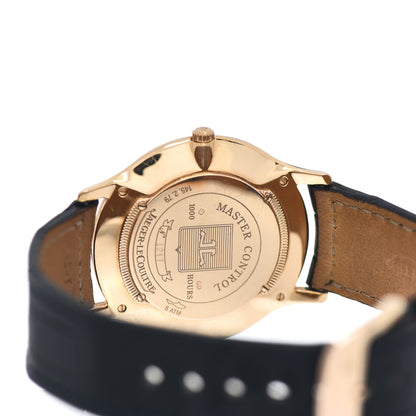 Jaeger-LeCoultre 18K Rose Gold Alligator 34mm Master Ultra Thin Manual Winding Watch 145.2.79 4 of 4