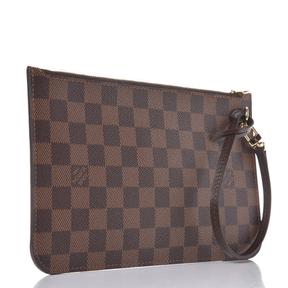 Louis Vuitton Damier Ebene Neverfull MM GM Pochette 3 of 7