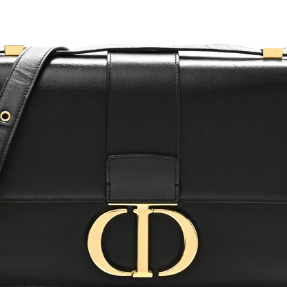 Christian Dior Smooth Calfskin 30 Montaigne Flap Bag Black 7 of 9