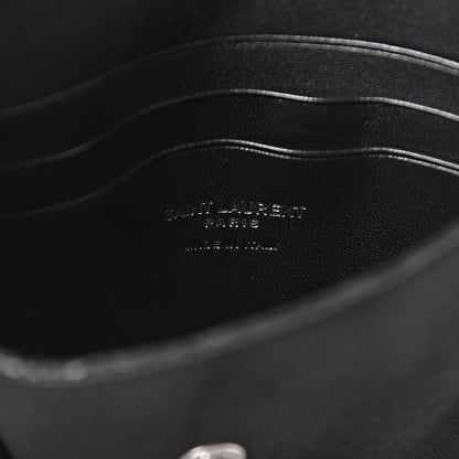 Saint Laurent Lambskin Small Teddy Bucket Bag White 7 of 12