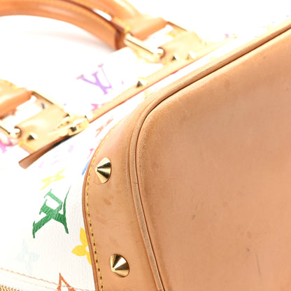 Louis Vuitton Monogram Multicolor Alma White 9 of 12