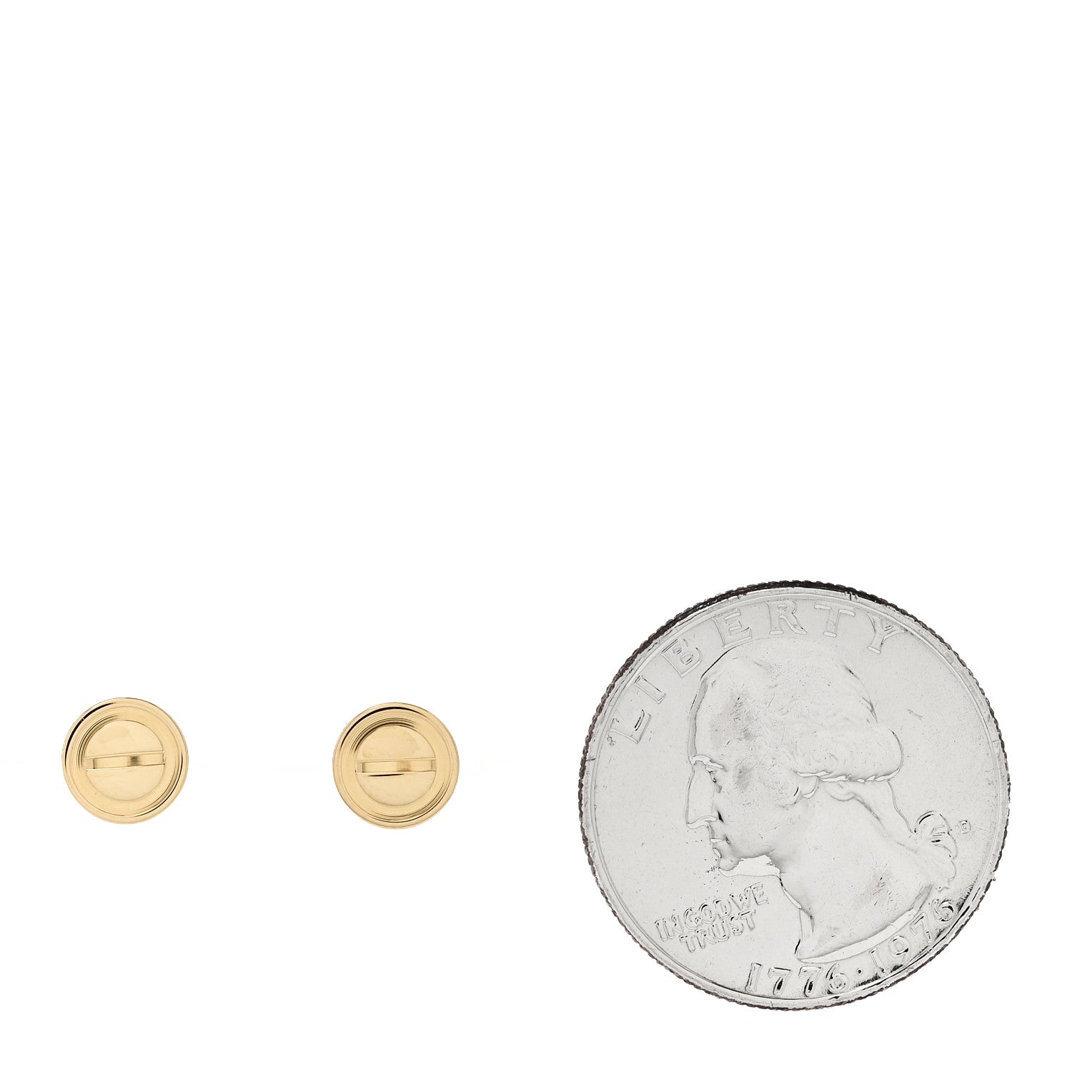 Cartier 18K Yellow Gold LOVE Earrings 2 of 5