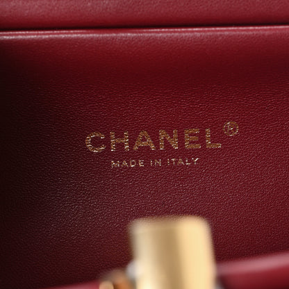 Chanel Calfskin Chic Lady Small Shopping Tote Black 7 of 11