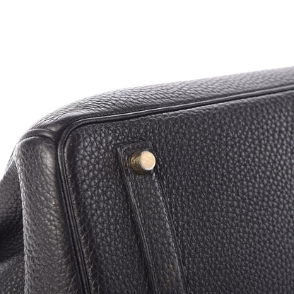Hermes Togo Birkin 35 Black 7 of 38