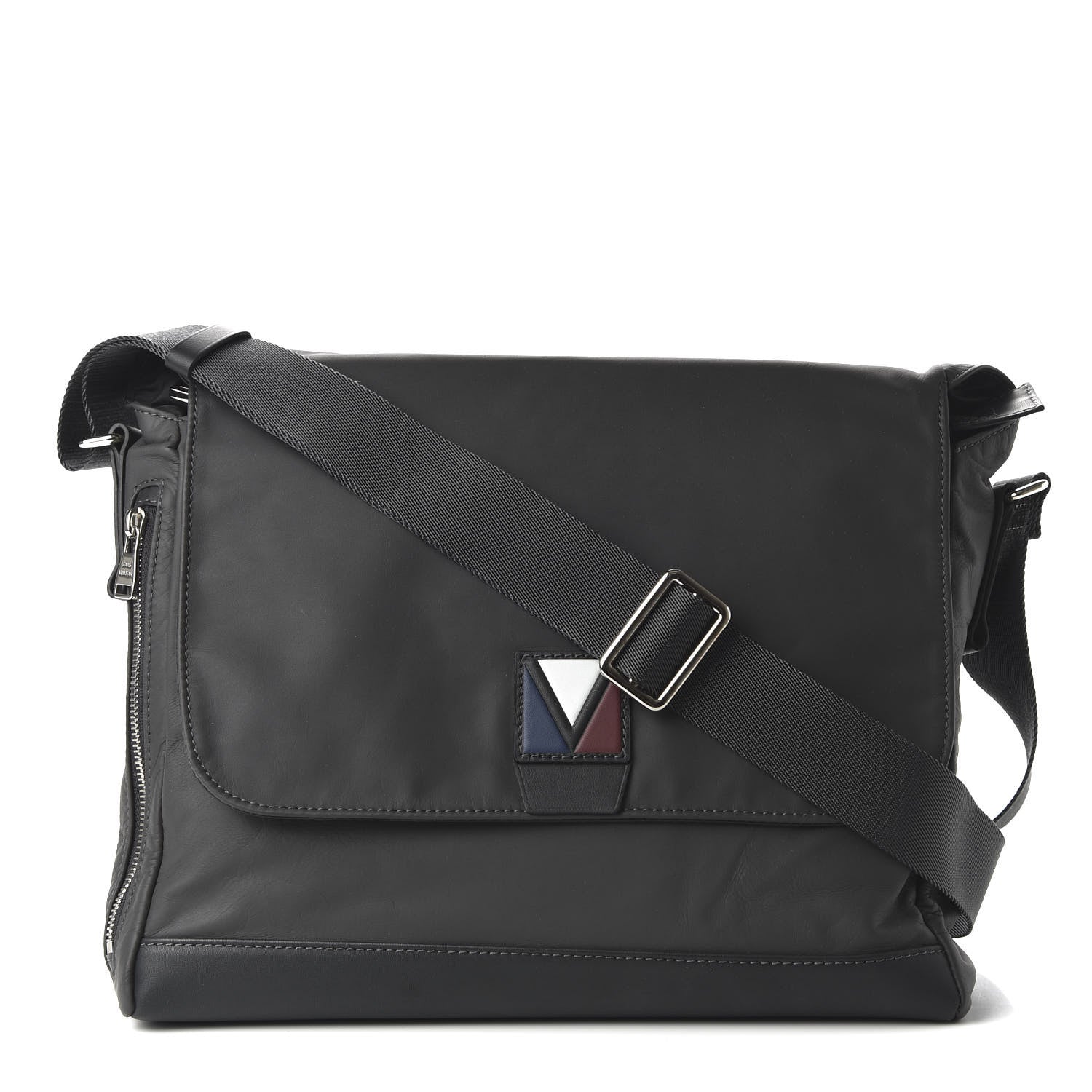 Louis Vuitton Calfskin V Line Crossbody Navy 1 of 11