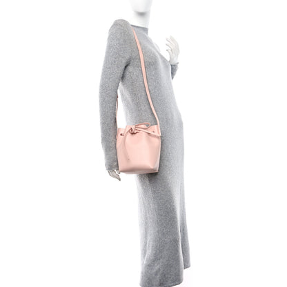 Mansur Gavriel Saffiano Mini Mini Bucket Bag Dahlia 2 of 10