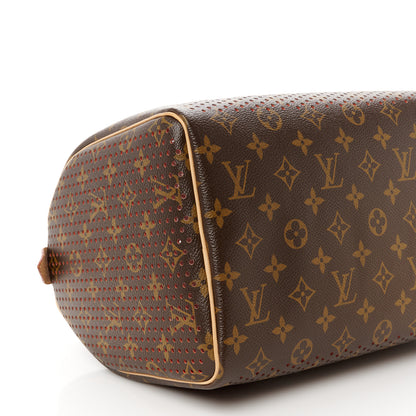 Louis Vuitton Monogram Perforated Speedy 30 Orange 8 of 9